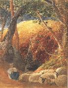 Samuel Palmer The Magic Apple Tree painting